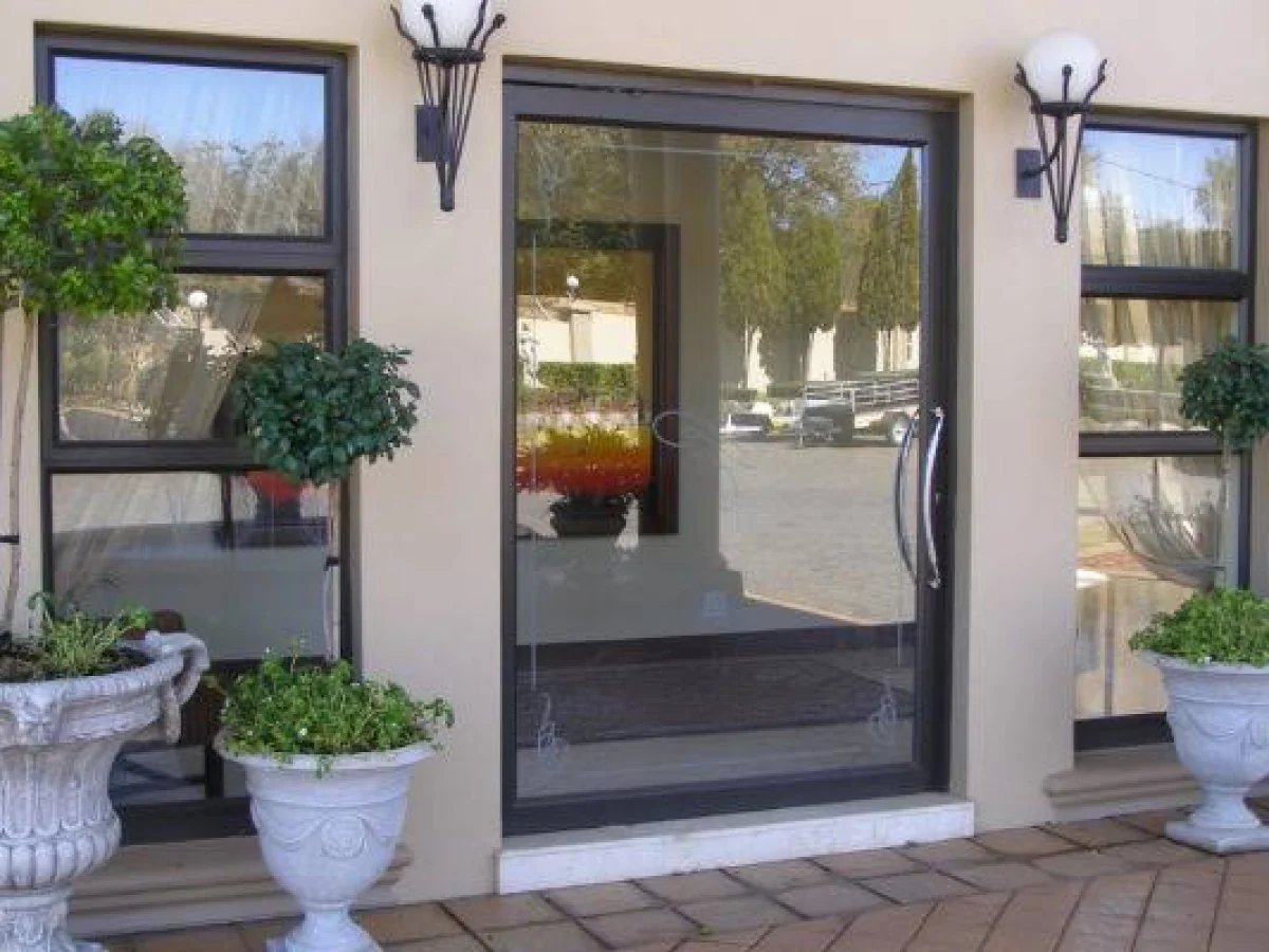 Aluminium doors and windows